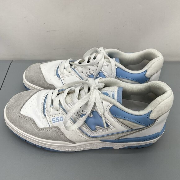 New Balance 550 UNC Sneakers Shoes Training Basketball Blue White Mens 7.5 main image 6